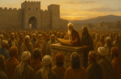 Nehemiah 8 captures a hunger for God’s Word that brought revival to a weary people.